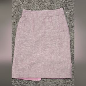 Banana Republic Pink Knee-Length Pencil Skirt